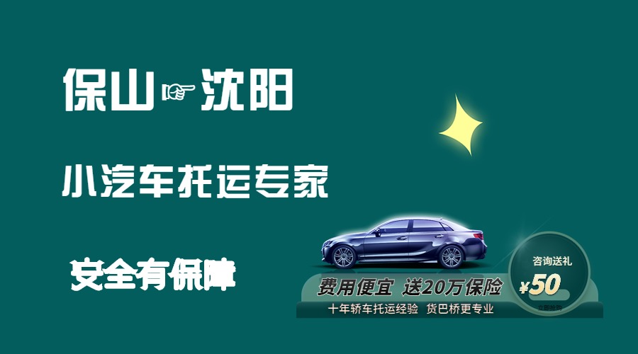 保山到沈陽(yáng)轎車托運(yùn)